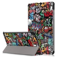  Maciņš Smart Leather Huawei MediaPad T5 10.1 graffiti 